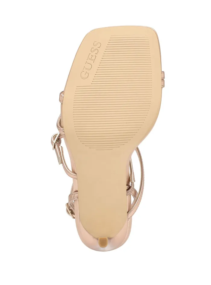 Women Heels GUESS Rose Gold Metallic Bolten Stiletto Heels Women Heels GUESS Rose Gold Metallic Bolten Stiletto Heels
