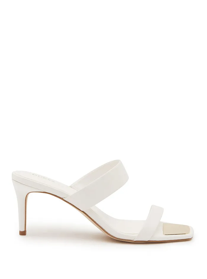 Women Heels GUESS White Hotie Heels