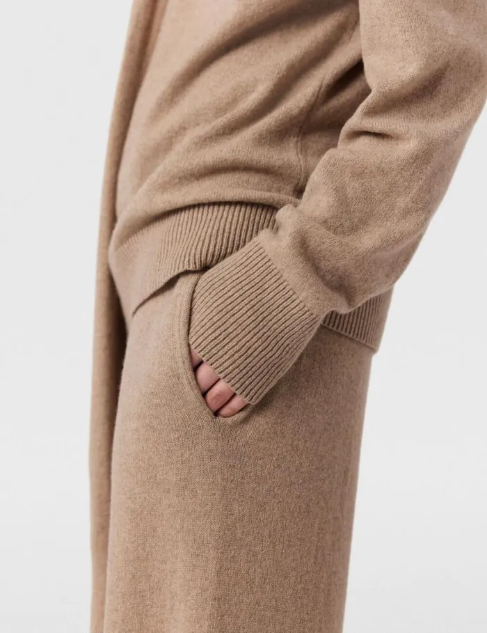 Women High Rise Straight Leg Pants Sandy Beige Stella McCartney Pants And Shorts Women High Rise Straight Leg Pants Sandy Beige Stella McCartney Pants And Shorts