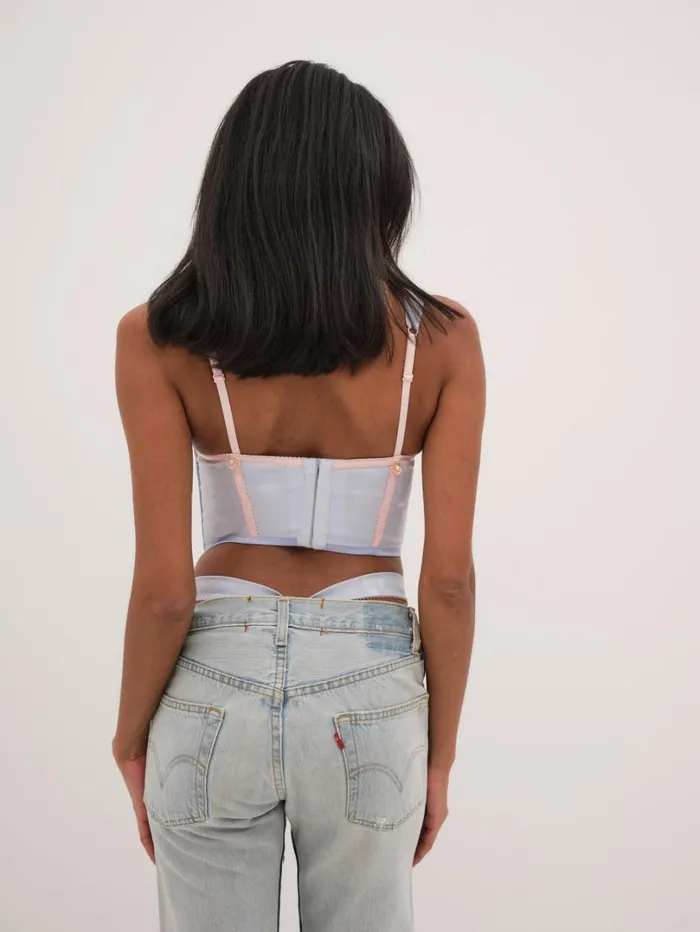 Women High Tide Bustier Blue For Love and Lemons Lingerie