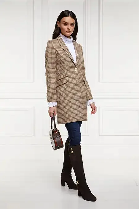 Women Highgrove Coat Charlton Tweed Holland Cooper Tailoring
