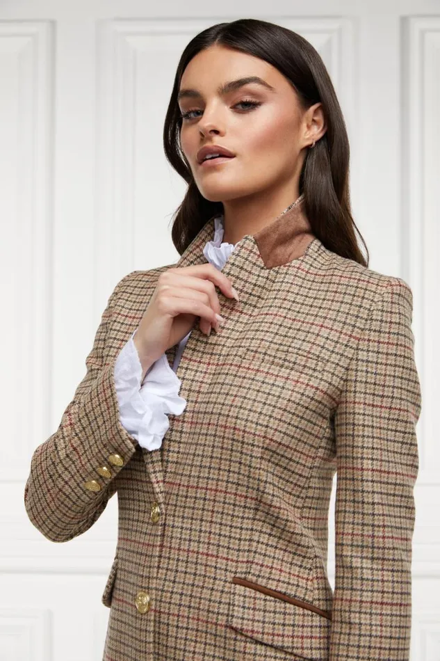 Women Highgrove Coat Charlton Tweed Holland Cooper Tailoring