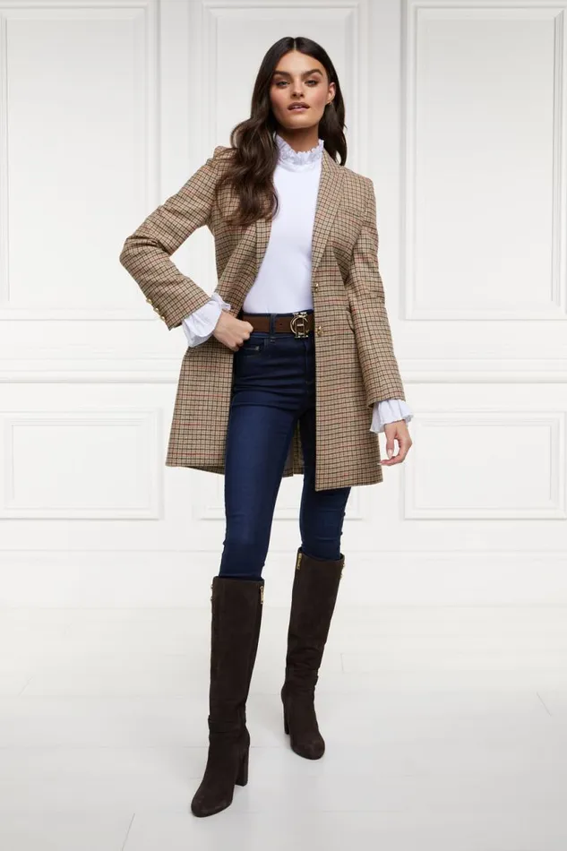 Women Highgrove Coat Charlton Tweed Holland Cooper Tailoring