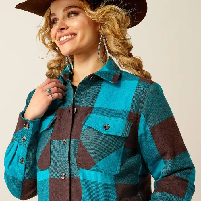 Women Jackets and Vests Ariat Buffalo Plaid Shirt Jacket Buffalo Print Women Jackets and Vests Ariat Buffalo Plaid Shirt Jacket Buffalo Print