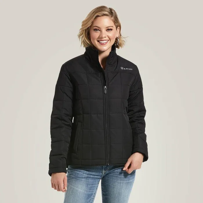 Women Jackets and Vests Ariat Crius Insulated Jacket Black