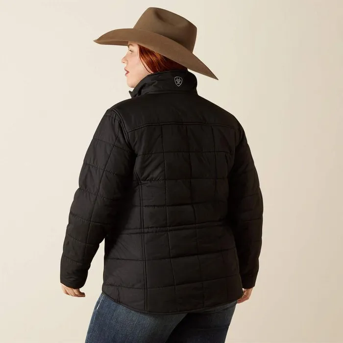 Women Jackets and Vests Ariat Crius Insulated Jacket Black Women Jackets and Vests Ariat Crius Insulated Jacket Black