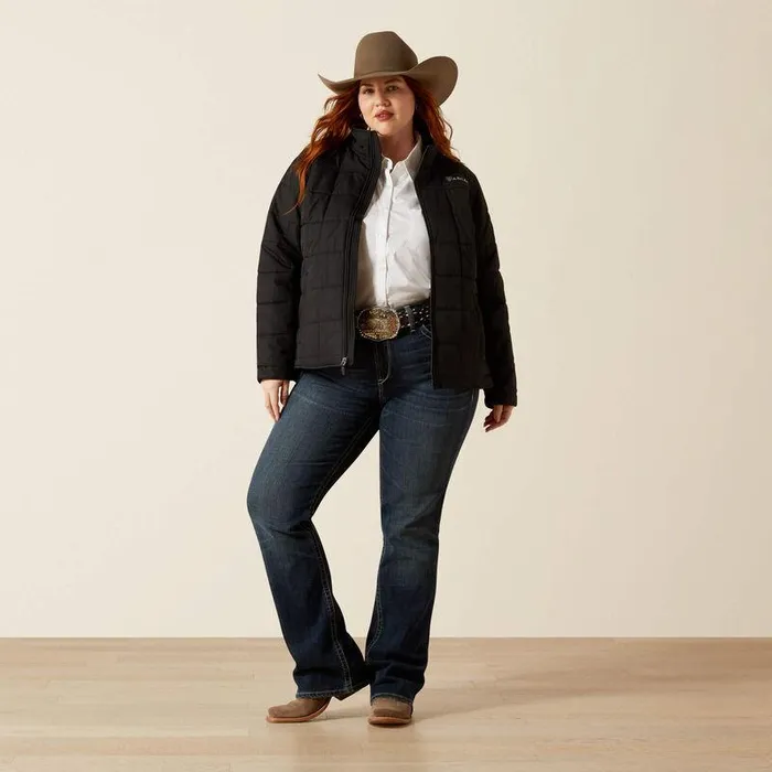 Women Jackets and Vests Ariat Crius Insulated Jacket Black Women Jackets and Vests Ariat Crius Insulated Jacket Black