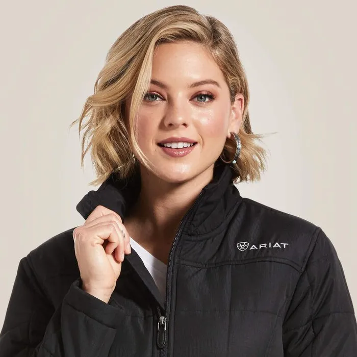 Women Jackets and Vests Ariat Crius Insulated Jacket Black Women Jackets and Vests Ariat Crius Insulated Jacket Black