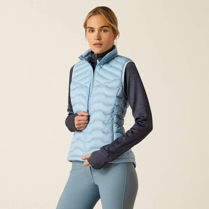 Women Jackets and Vests Ariat Ideal Down Vest Cerulean