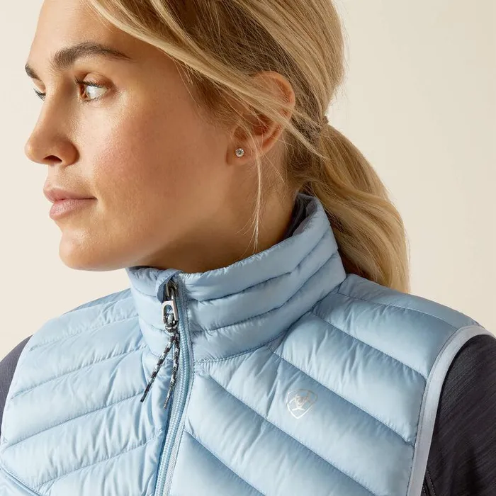 Women Jackets and Vests Ariat Ideal Down Vest Cerulean