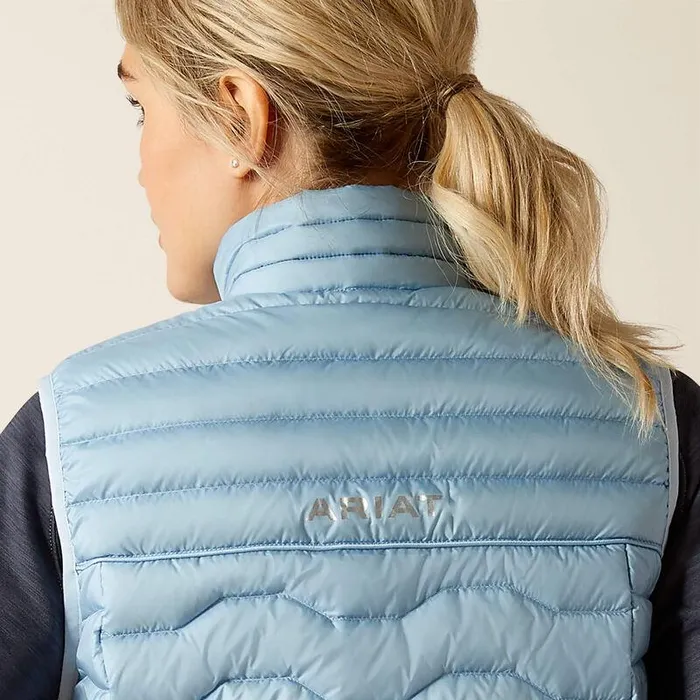 Women Jackets and Vests Ariat Ideal Down Vest Cerulean