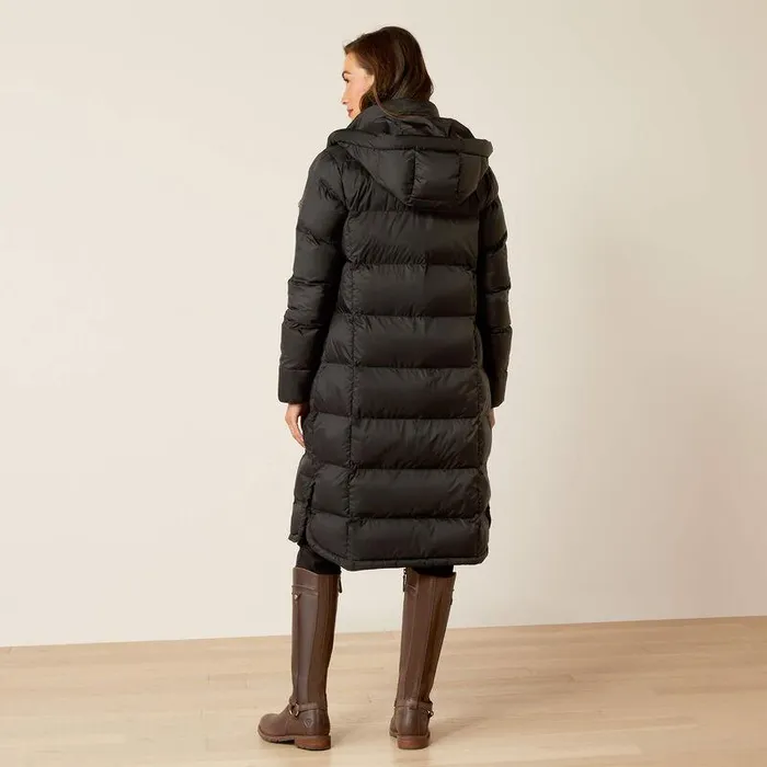 Women Jackets and Vests Ariat Norfolk Long Puffa Coat Black Women Jackets and Vests Ariat Norfolk Long Puffa Coat Black