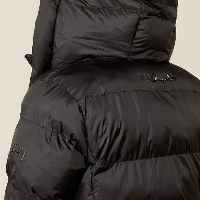 Women Jackets and Vests Ariat Norfolk Long Puffa Coat Black Women Jackets and Vests Ariat Norfolk Long Puffa Coat Black