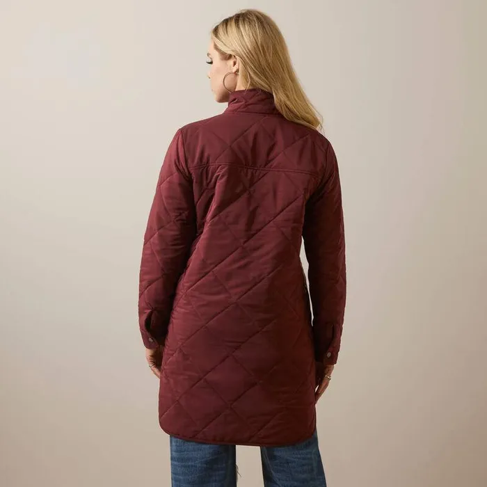 Women Jackets and Vests Ariat Quilted Jacket Tawny Port Women Jackets and Vests Ariat Quilted Jacket Tawny Port
