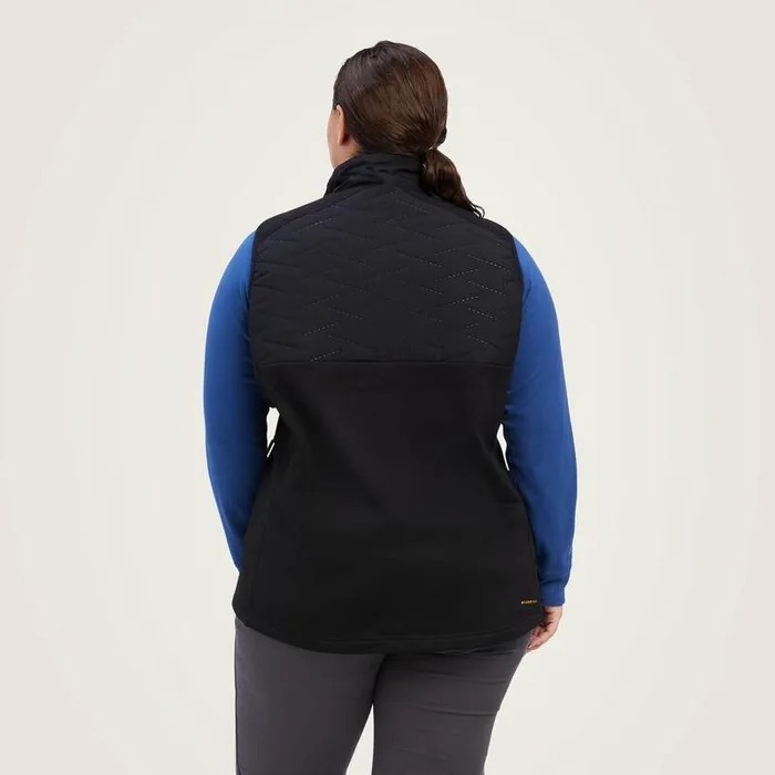 Women Jackets and Vests Ariat Rebar Cloud 9 Insulated Vest Black Women Jackets and Vests Ariat Rebar Cloud 9 Insulated Vest Black