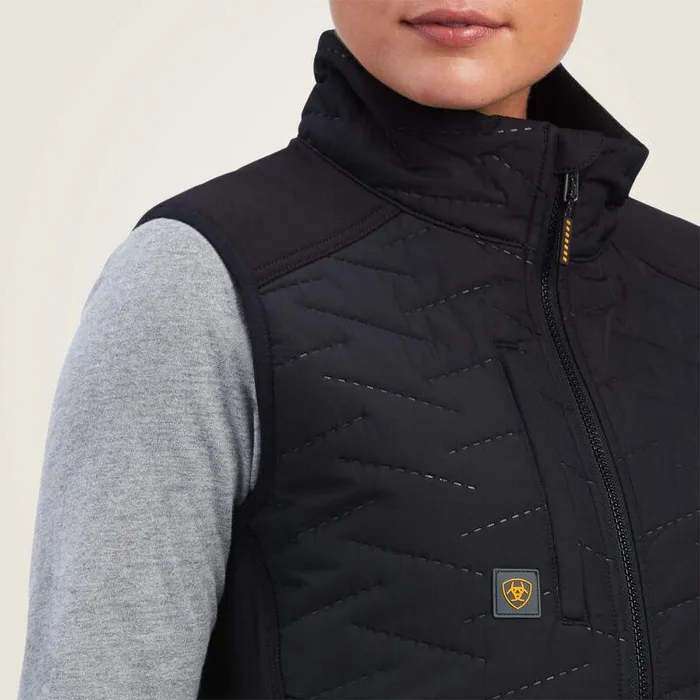 Women Jackets and Vests Ariat Rebar Cloud 9 Insulated Vest Black Women Jackets and Vests Ariat Rebar Cloud 9 Insulated Vest Black