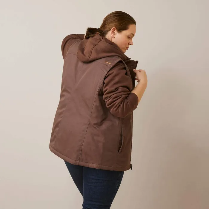 Women Jackets and Vests Ariat Rebar DuraCanvas Insulated Vest Peppercorn Women Jackets and Vests Ariat Rebar DuraCanvas Insulated Vest Peppercorn