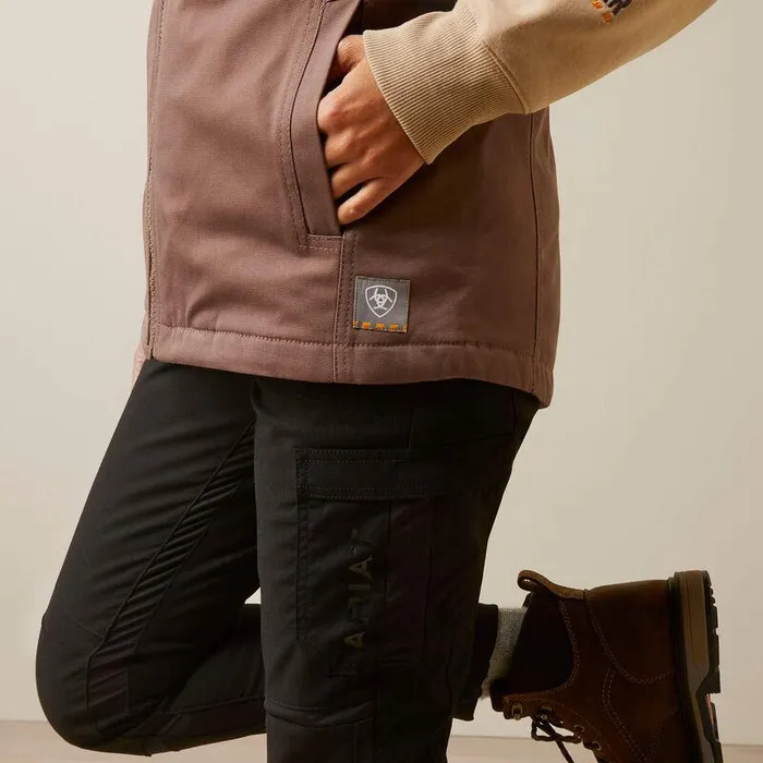 Women Jackets and Vests Ariat Rebar DuraCanvas Insulated Vest Peppercorn Women Jackets and Vests Ariat Rebar DuraCanvas Insulated Vest Peppercorn