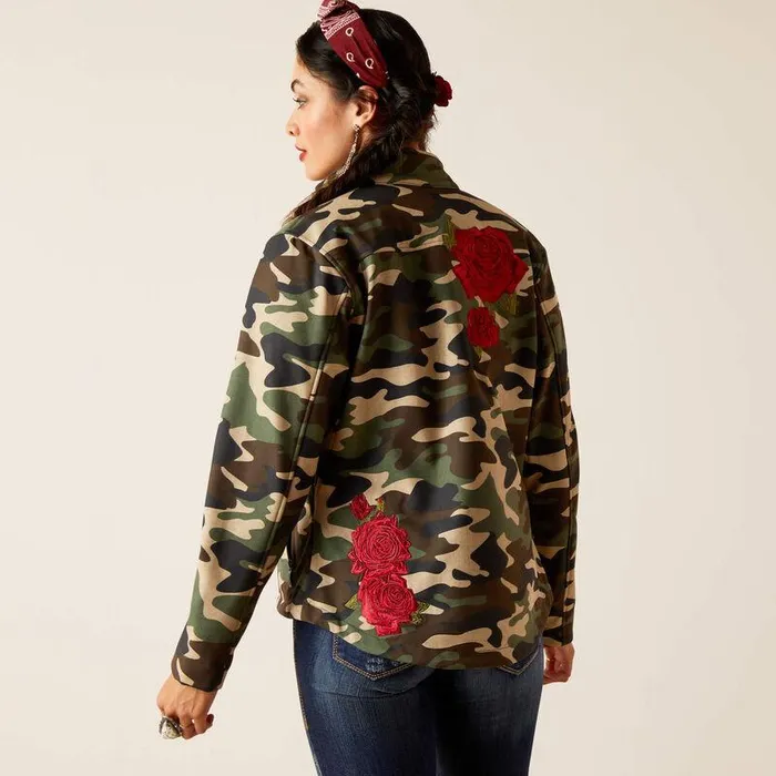 Women Jackets and Vests Ariat Team Softshell Rodeo Quincy Jacket Wild West Usa