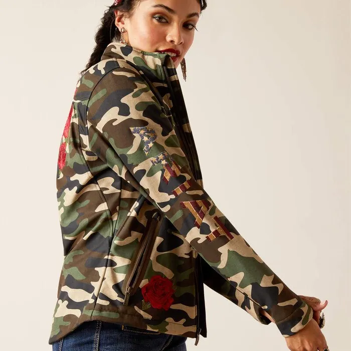 Women Jackets and Vests Ariat Team Softshell Rodeo Quincy Jacket Wild West Usa