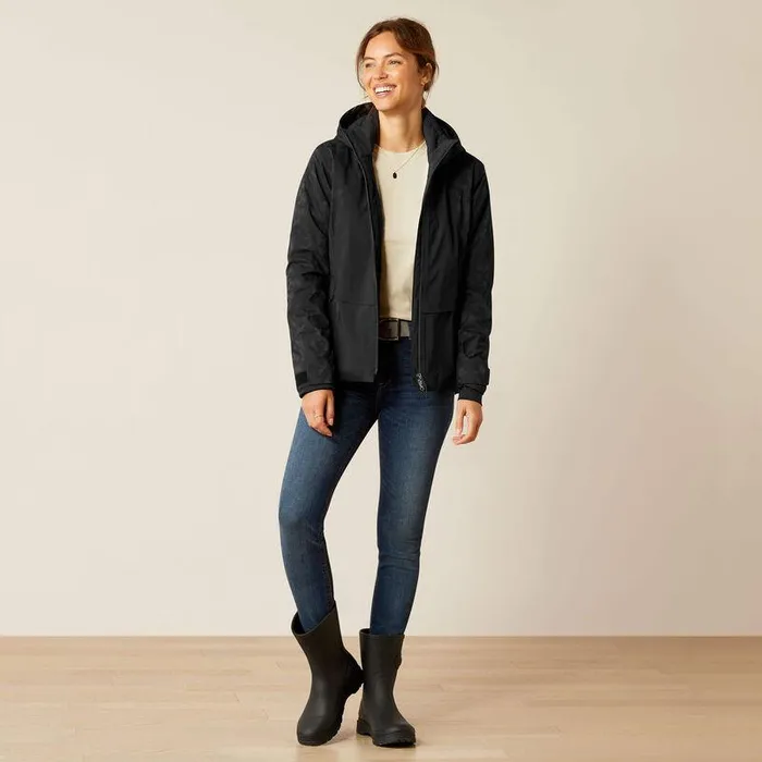 Women Jackets and Vests Ariat Valor 20 Waterproof Jacket Blackcamo Women Jackets and Vests Ariat Valor 20 Waterproof Jacket Blackcamo