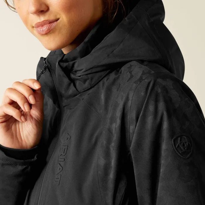 Women Jackets and Vests Ariat Valor 20 Waterproof Jacket Blackcamo Women Jackets and Vests Ariat Valor 20 Waterproof Jacket Blackcamo