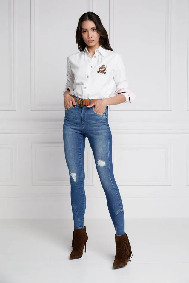 Women Jodhpur Jean Vintage Denim Holland Cooper Jeans