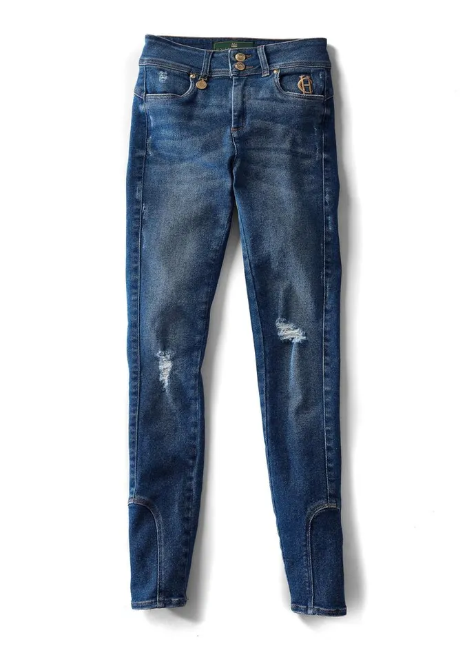 Women Jodhpur Jean Vintage Denim Holland Cooper Jeans
