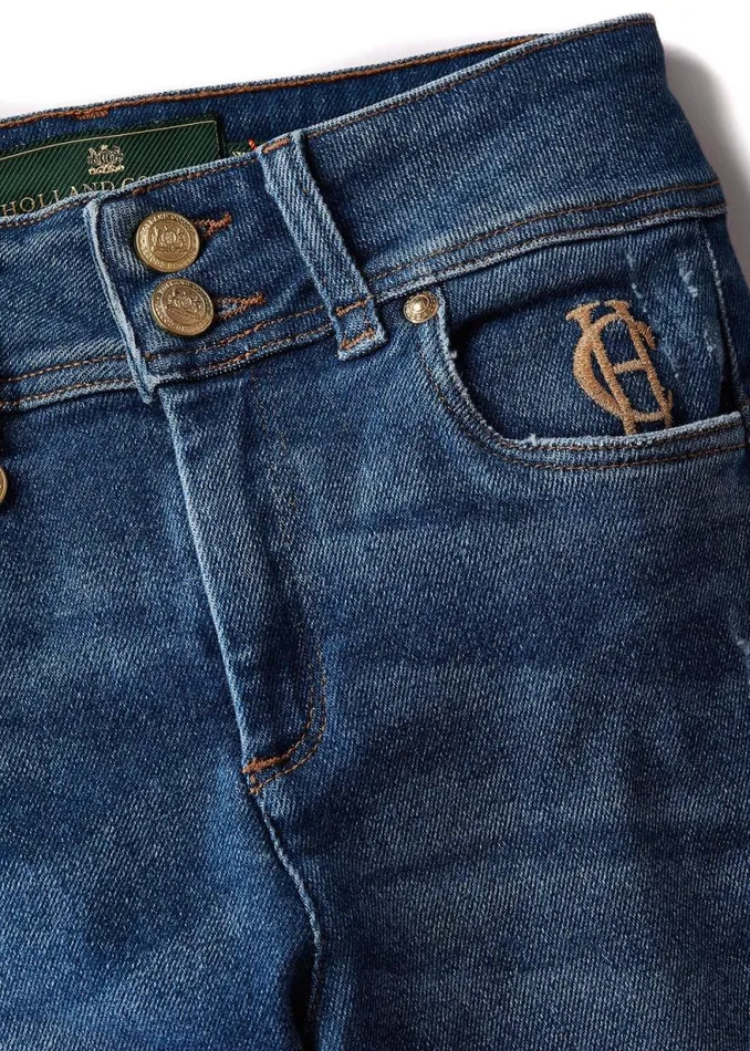Women Jodhpur Jean Vintage Denim Holland Cooper Jeans