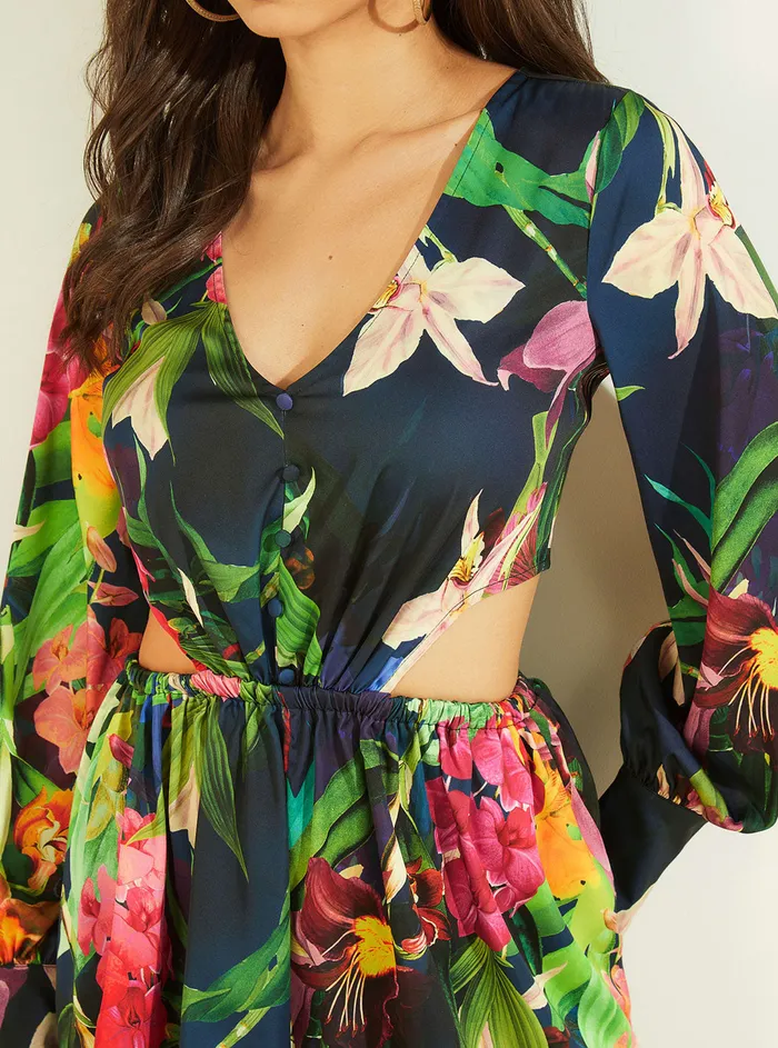 Women Jumpsuits and Rompers GUESS Floral Sadie Romper Women Jumpsuits and Rompers GUESS Floral Sadie Romper