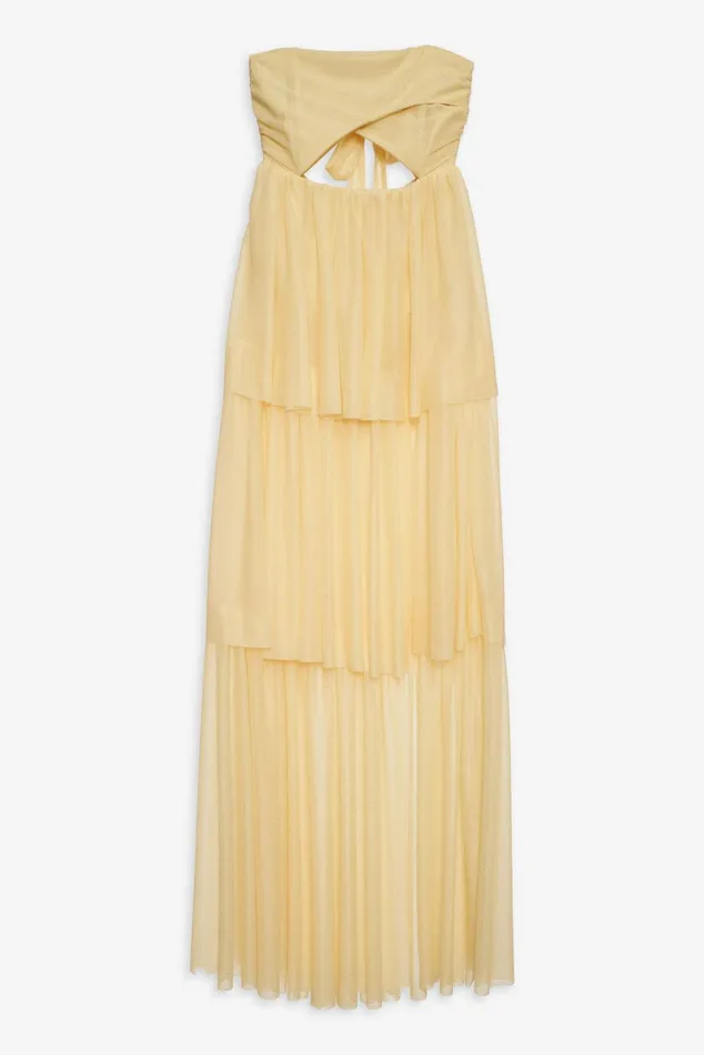 Women Juni Maxi Dress Yellow For Love and Lemons Dresses Women Juni Maxi Dress Yellow For Love and Lemons Dresses