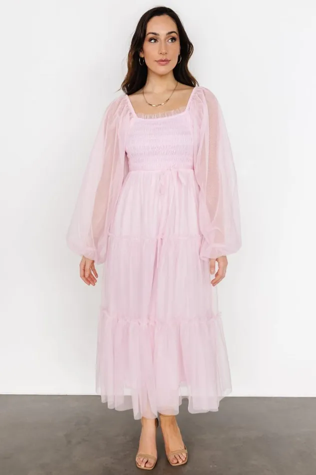 Women Katrina Tulle Maxi Dress Light Rose Baltic Born Maxi Dresses Women Katrina Tulle Maxi Dress Light Rose Baltic Born Maxi Dresses