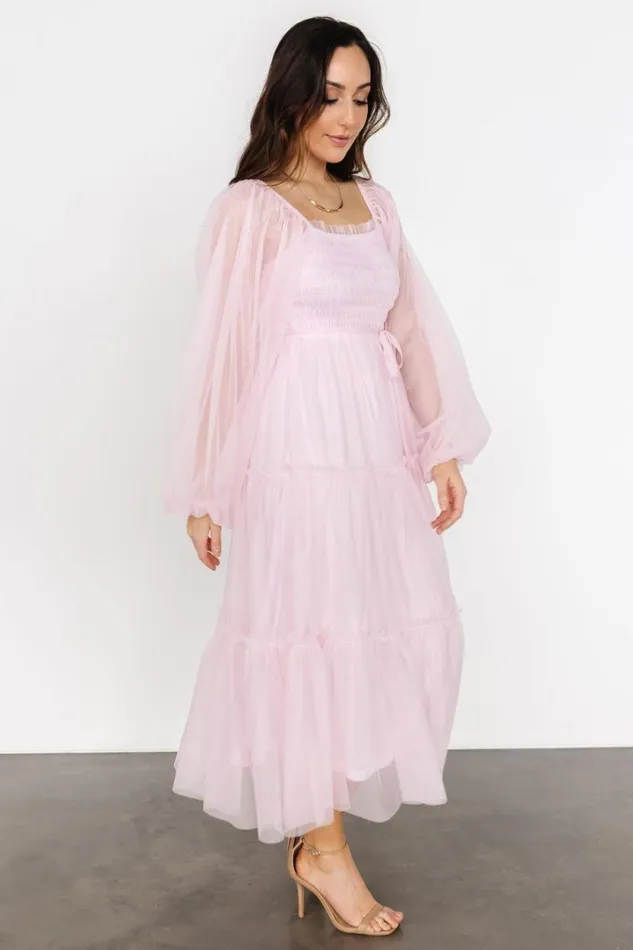 Women Katrina Tulle Maxi Dress Light Rose Baltic Born Maxi Dresses Women Katrina Tulle Maxi Dress Light Rose Baltic Born Maxi Dresses