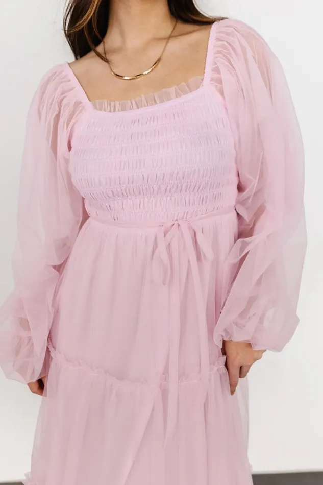 Women Katrina Tulle Maxi Dress Light Rose Baltic Born Maxi Dresses Women Katrina Tulle Maxi Dress Light Rose Baltic Born Maxi Dresses