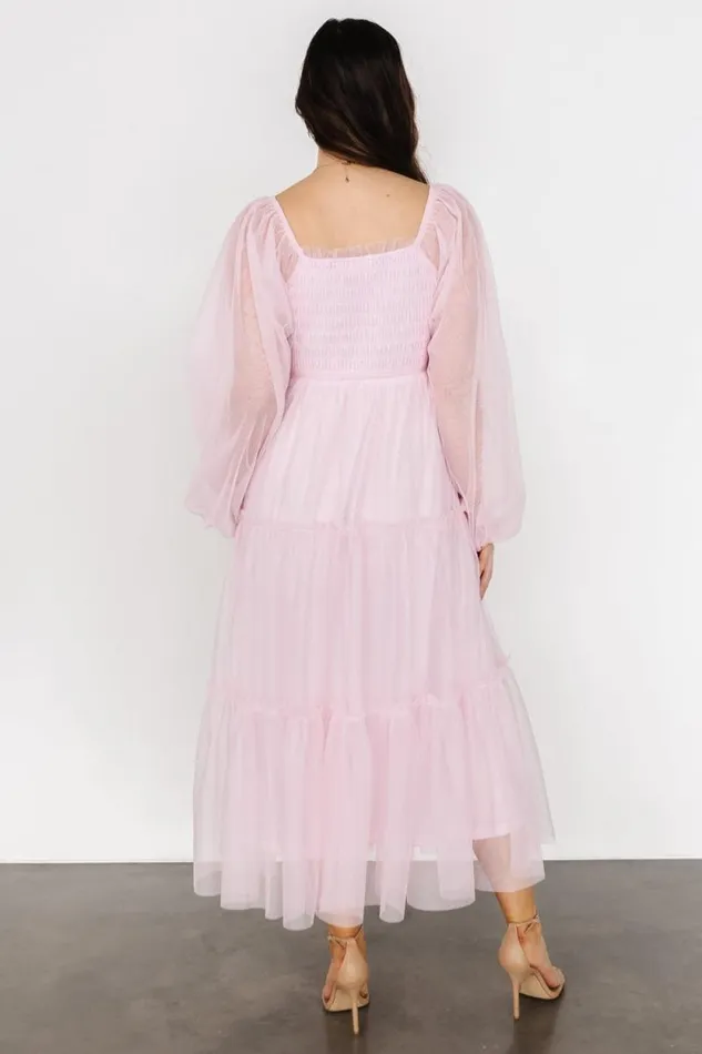 Women Katrina Tulle Maxi Dress Light Rose Baltic Born Maxi Dresses Women Katrina Tulle Maxi Dress Light Rose Baltic Born Maxi Dresses