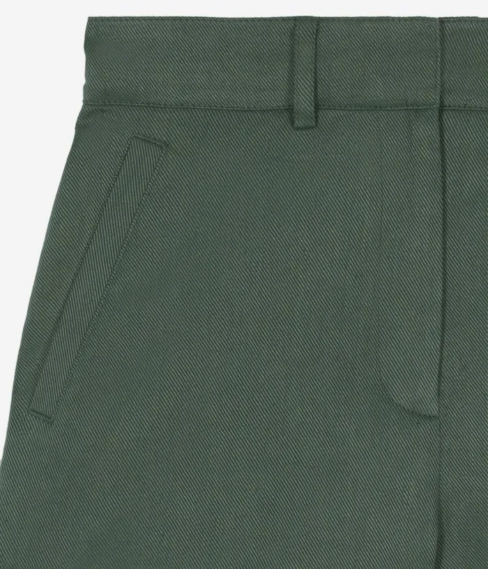 Women Khaki Suit Shorts THE KOOPLES Skirts and Shorts