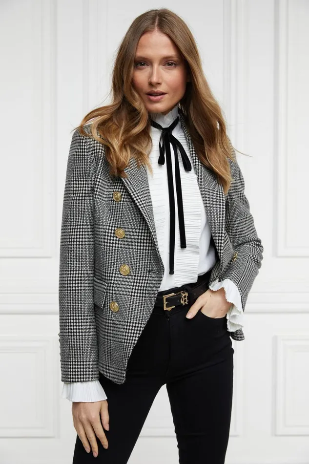 Women Knightsbridge Blazer Pow Mono Holland Cooper Tailoring