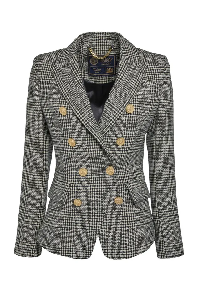 Women Knightsbridge Blazer Pow Mono Holland Cooper Tailoring
