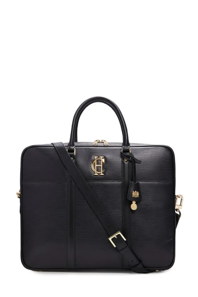Women Knightsbridge Briefcase Black Holland Cooper Bags
