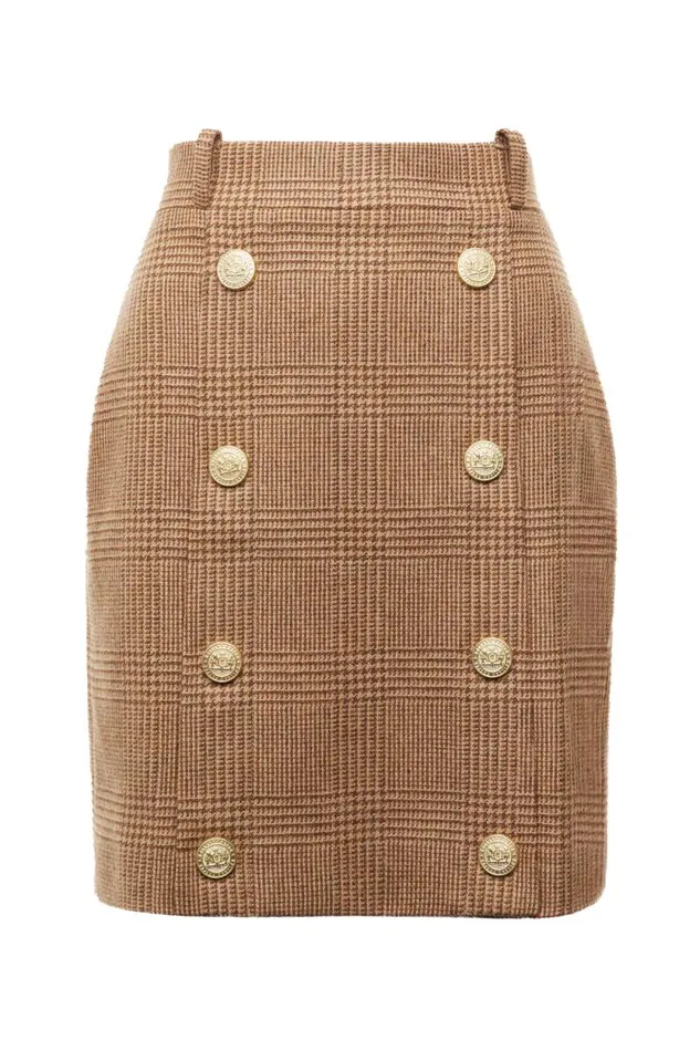 Women Knightsbridge Skirt Tawny Holland Cooper Tailoring