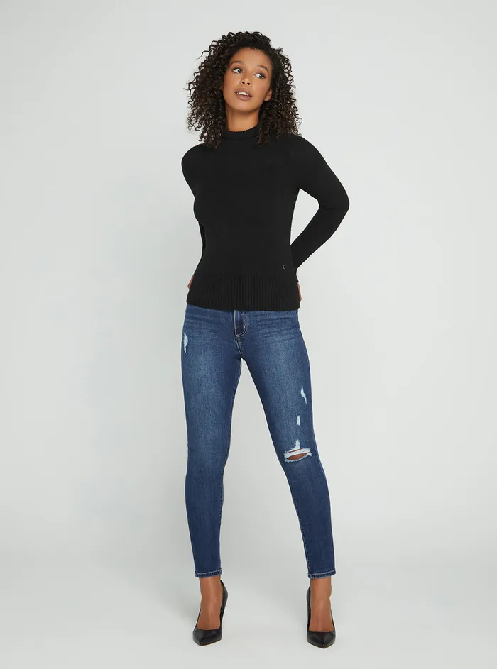 Women Knits and Sweaters GUESS Black Marion Knit Jumper Women Knits and Sweaters GUESS Black Marion Knit Jumper