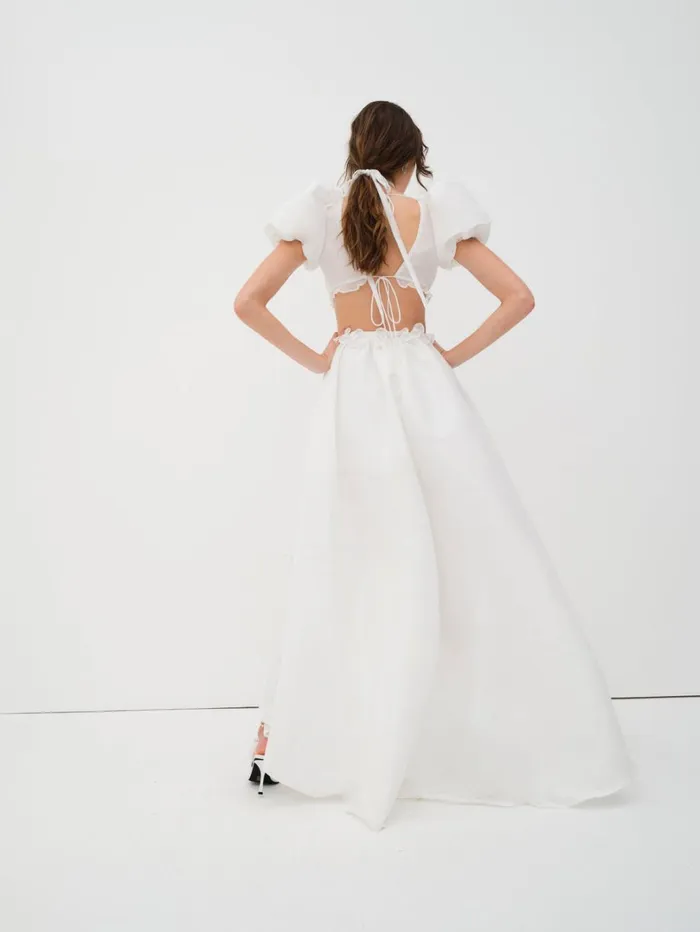 Women Leia Bridal Gown White For Love and Lemons Dresses