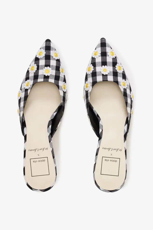 Women Lilou Mule Black For Love and Lemons Shoes
