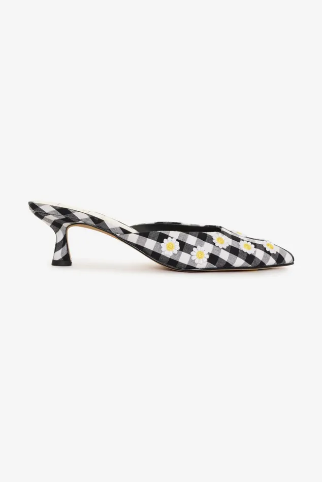 Women Lilou Mule Black For Love and Lemons Shoes
