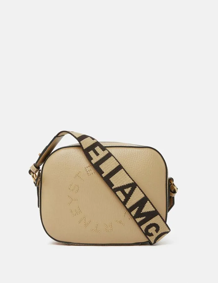 Women Logo Camera Crossbody Bag Butter Yellow Stella McCartney Mini Bags And Clutches