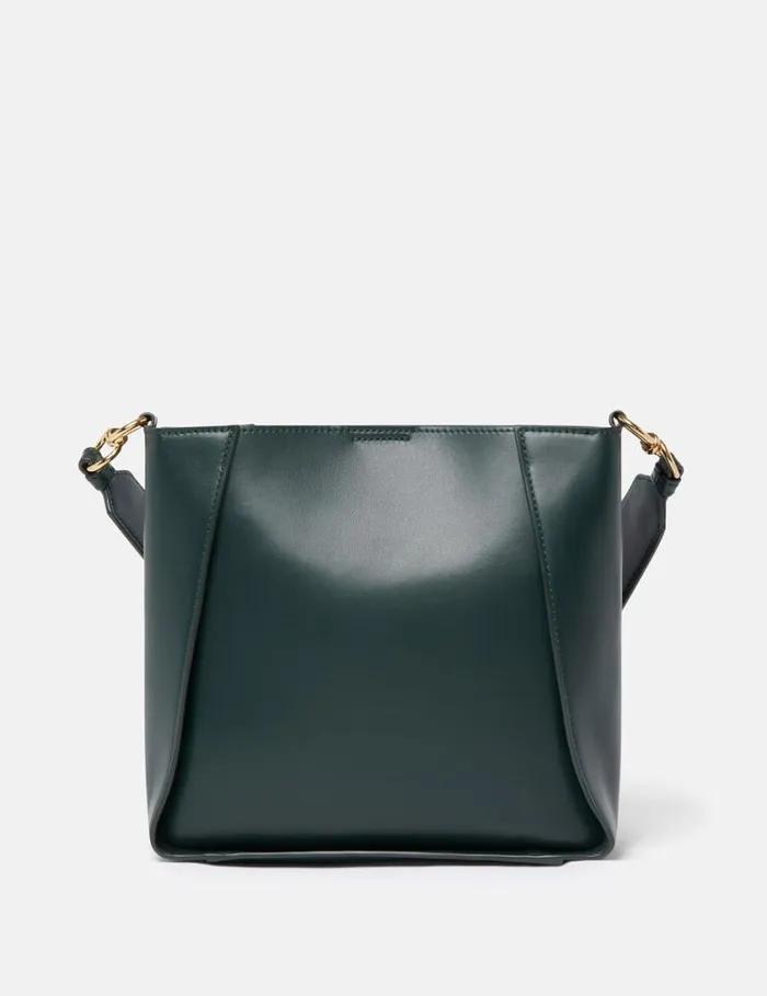Women Logo Crossbody Bag Pine Green Stella McCartney Mini Bags And Clutches