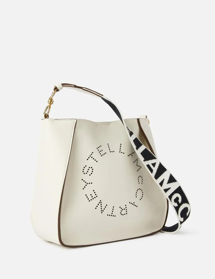 Women Logo Crossbody Bag Pure White Stella McCartney Mini Bags And Clutches Women Logo Crossbody Bag Pure White Stella McCartney Mini Bags And Clutches