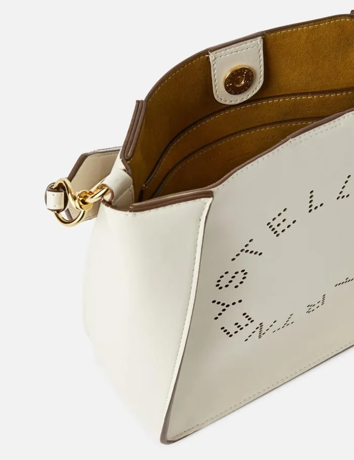 Women Logo Crossbody Bag Pure White Stella McCartney Mini Bags And Clutches Women Logo Crossbody Bag Pure White Stella McCartney Mini Bags And Clutches