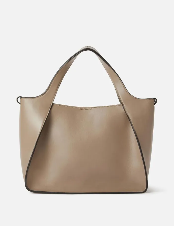 Women Logo Crossbody Tote Bag Moss Stella McCartney Tote Bags Women Logo Crossbody Tote Bag Moss Stella McCartney Tote Bags