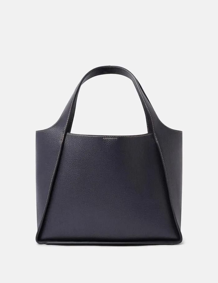 Women Logo Grainy Alter Mat Crossbody Bag Indigo Moon Stella McCartney TopHandle Bags Women Logo Grainy Alter Mat Crossbody Bag Indigo Moon Stella McCartney TopHandle Bags